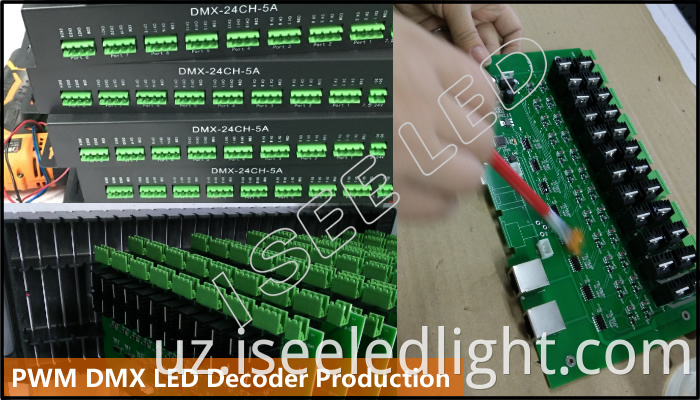 dmx led decoder